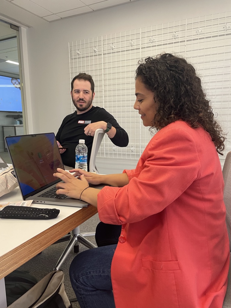 The GriffCodes team collaborating